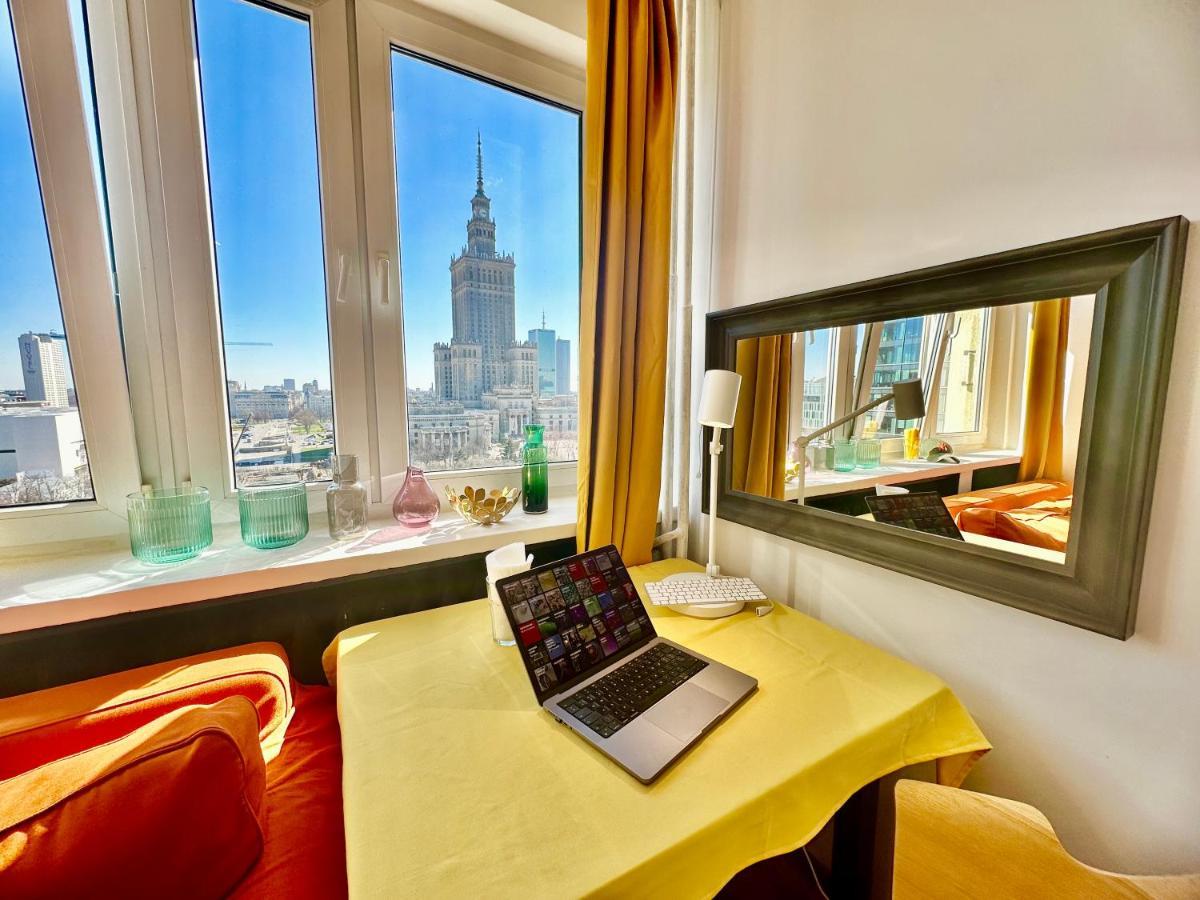 Super Apartament Brown 2X Metro Nowy Wifi Netflix Spotify Panorama Miasta Varşova Dış mekan fotoğraf